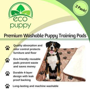 Reusable Washable Puppy Pee Pads. Eco-Friendly
